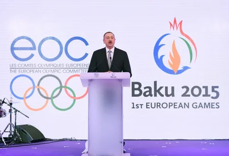 Davosda “Bakı 2015” ilk Avropa Oyunlarının təqdimatı olub