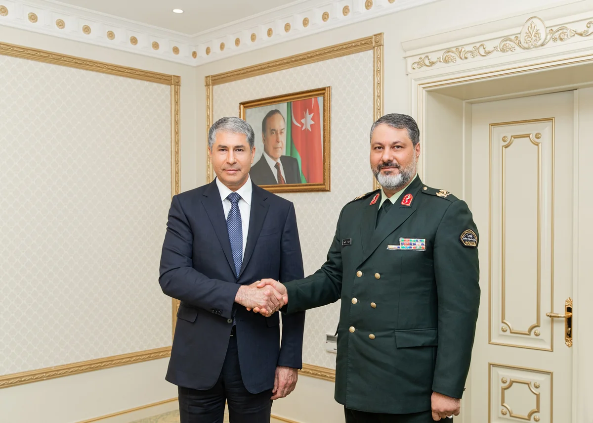 Vilayət Eyvazov İranın Narkotiklərlə Mübarizə Polisinin rəisi ilə görüşüb