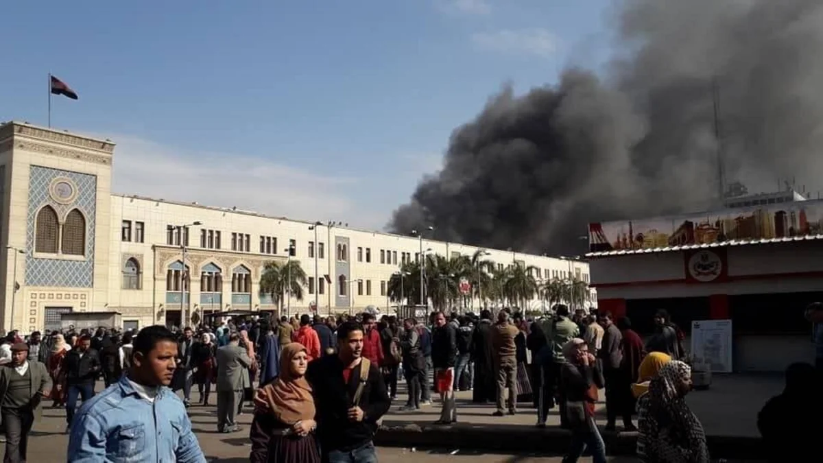 Death toll in Cairo central station fire rises - PHOTO - UPDATED - VIDEO