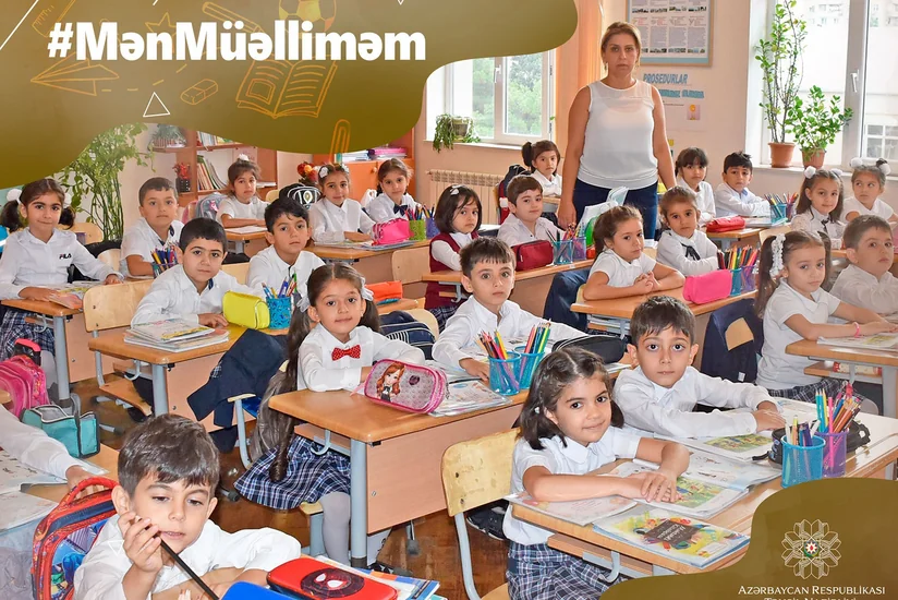Təhsil Nazirliyi Mən müəlliməm adlı sosial kampaniyaya başlayıb
