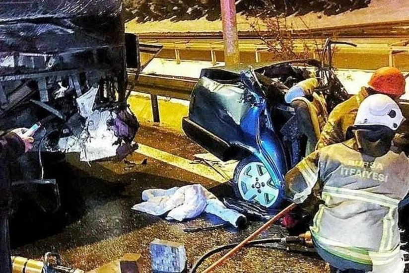 Türkiyədə yol qəzasında 2 nəfər ölüb, 10 nəfər yaralanıb