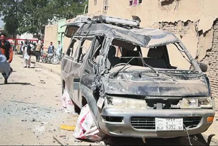 Əfqanıstanda törədilmiş partlayış zamanı xəsarət alanların sayı 179 nəfərə çatıb, ölənlər var - FOTO - YENİLƏNİB