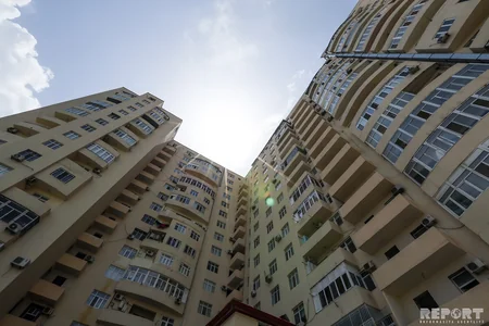 Bakıda MTK xidmətindən narazı olan bina sakinləri etiraz ediblər - FOTO