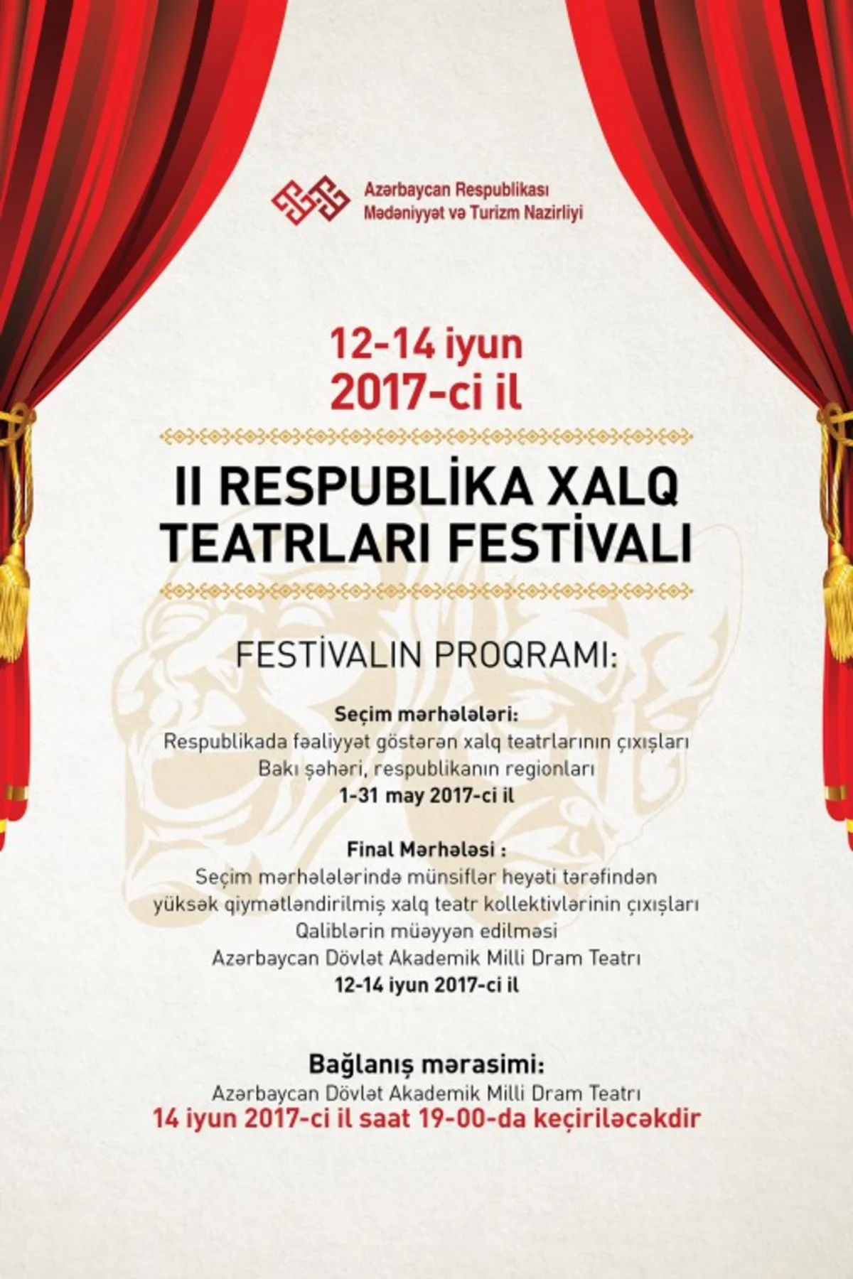 II Respublika Xalq Teatrları Festivalı keçirilir