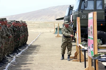 ​Azərbaycan Silahlı Qüvvələrinin mühəndis-istehkam birləşmələrinin təlimləri keçirilib