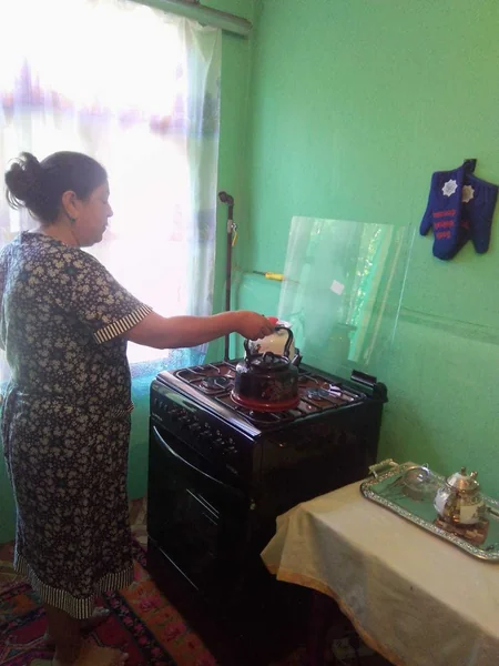 Azərbaycanda daha bir kəndə təbii qaz verilib