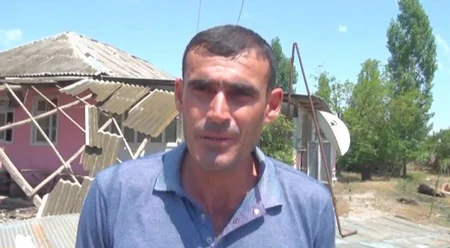 Kürdəmirdə külək üç kənddə evlərin damını uçurub, təsərrüfatlara ziyan vurub - FOTO - VİDEO