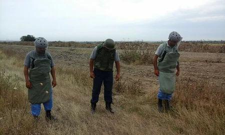 ANAMA cəbhəyanı bölgələrdə 3 ədəd partlamamış hərbi sursat aşkar edib