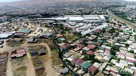 Biləcəridə uzunluğu 1 kilometrdən çox olan yol təmir edilir