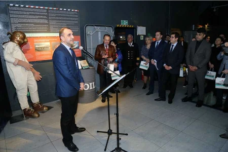 ASCO Xəzərin dibindən tapılmış eksponatları sərgiyə çıxarıb