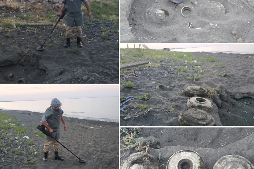 Lənkəranda bir ədəd əl qumbarası tapılıb