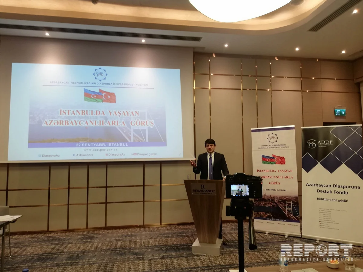 Diasporla İş üzrə Dövlət Komitəsinin sədri Türkiyədə yaşayan azərbaycanlılarla görüşüb - FOTO