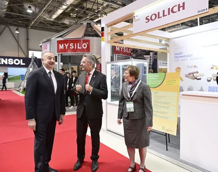 Prezident İlham Əliyev “InterFood Azerbaijan” və “Caspian Agro” sərgiləri ilə tanış olub - YENİLƏNİB