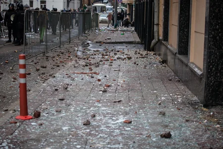 ​Turkish Embassy to Moscow stoned - PHOTO / VIDEO