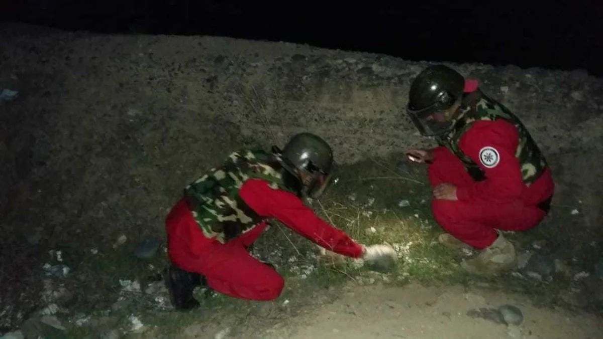 Gəncədə piyada əleyhinə mina aşkarlanıb