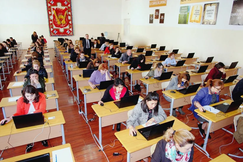 Bakı Şəhəri üzrə Təhsil İdarəsinə işə qəbul imtahanları keçirilib
