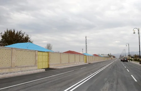 Prezident İlham Əliyev Naxçıvanda yol açılışında iştirak edib