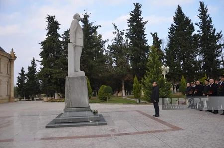 Şamaxı, Zərdab, Göyçay və Kürdəmirdə Heydər Əliyevin xatirəsi anılıb