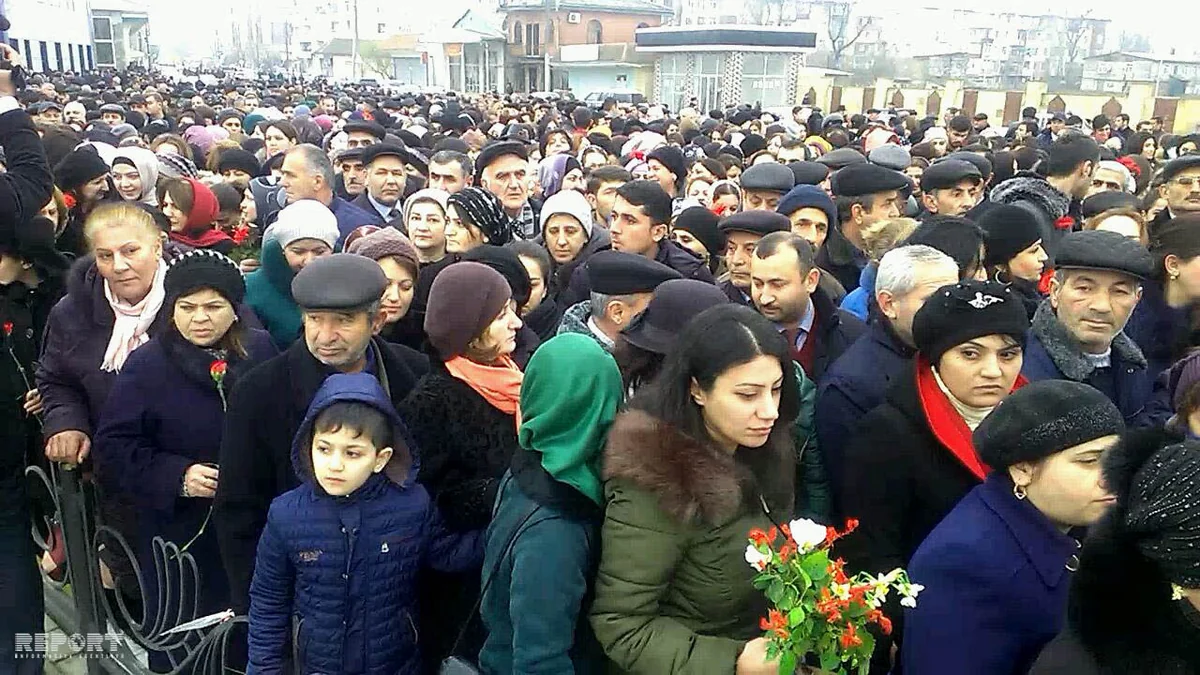 Lənkəranda 20 Yanvar şəhidlərinin xatirəsi anılıb