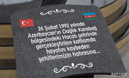 İstanbulda “Xocalı qətliamı” abidəsi və “Azərbaycan dostluq parkı”nın açılışı olub
