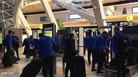 Azərbaycan millisi Millətlər Liqasının oyunu üçün Kosovoya yollanıb - FOTO