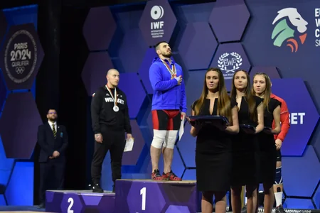 Azərbaycan ağırlıqqaldıranı Avropa çempionu olub