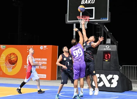 Azərbaycanın dövlət qurumları arasında 3x3 basketbol turniri keçirilib
