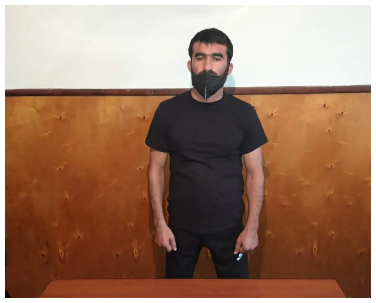 Astarada xuliqanlığa görə saxlanan şəxsdə silah və narkotik aşkarlandı