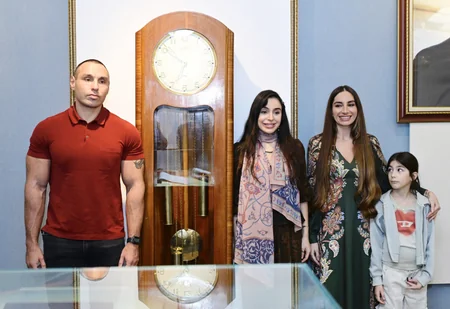 Leyla Aliyeva and Arzu Aliyeva visit Nakhchivan
