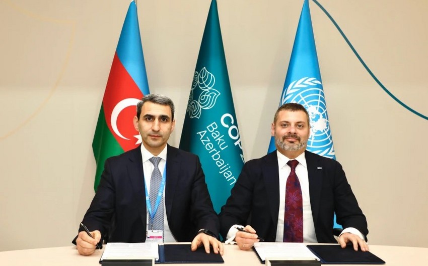 ADY ilə UIC arasında “Dəmir yollarının iqlim öhdəliyi” sənədi imzalanıb