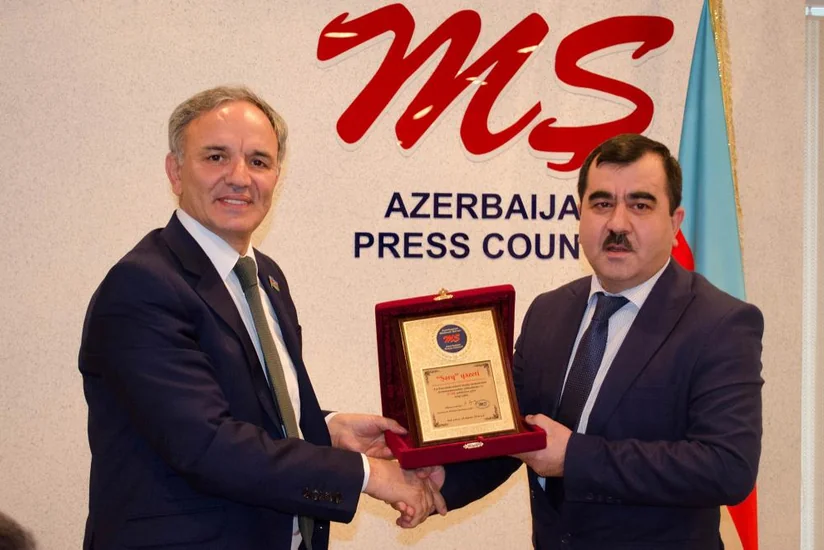 “Şərq” qəzeti Azərbaycan Mətbuat Şurasının diplomu ilə təltif olunub