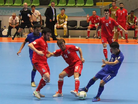 Azərbaycanın futzal millisi DÇ-2016-nın 1/4 final mərhələsinə yüksəlib