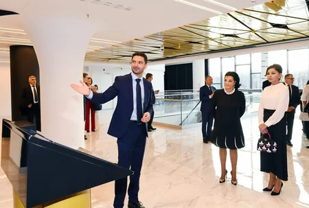 First Vice-President Mehriban Aliyeva visited Gymnastics Center in Luzhniki Olympic Complex