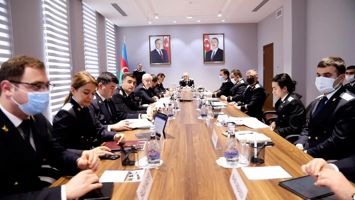 Baş Prokurorluqda kollegiya iclası keçirilib
