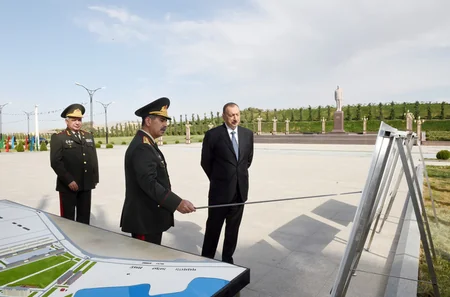 ​Azərbaycan Prezidenti Hərbi Dəniz Qüvvələri bazasının açılışında iştirak edib