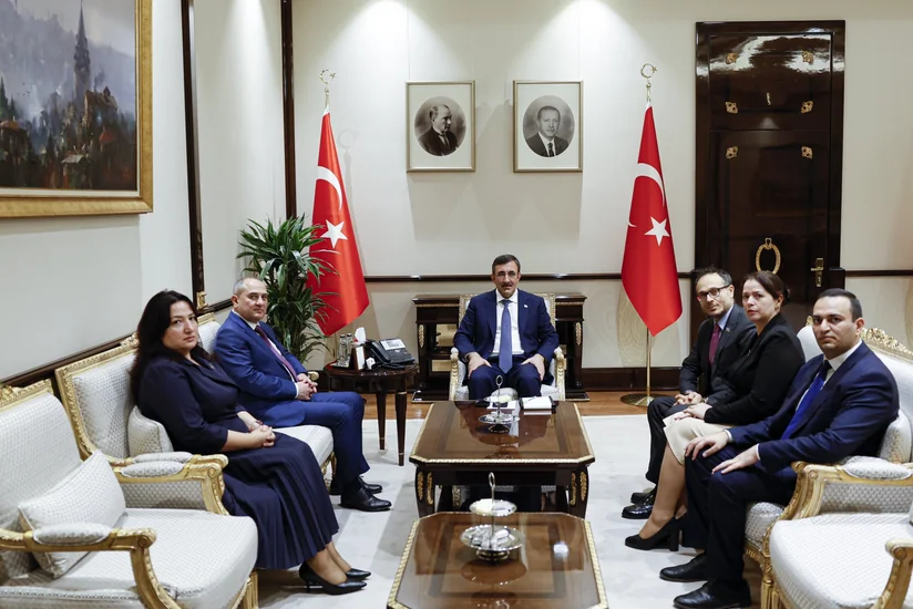 Türkiyənin vitse-prezidenti YAP nümayəndə heyətini qəbul edib