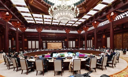 Second Road and Belt International Cooperation Forum continues in Beijing