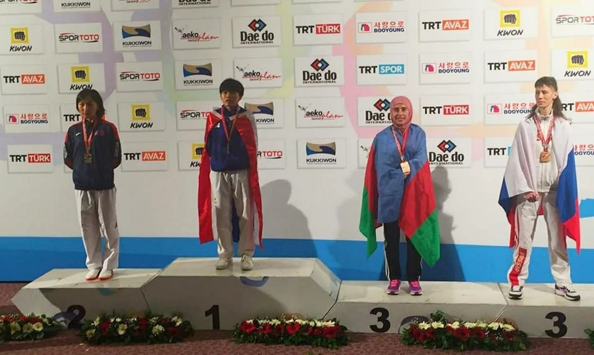 Azərbaycan parataekvondoçusu dünya çempionatında bürünc medal qazanıb
