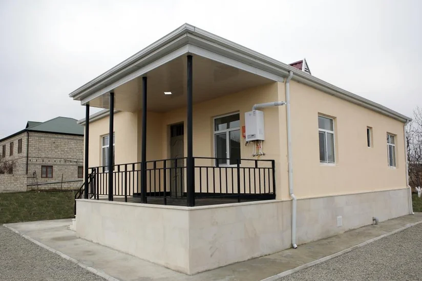Nazirlik bölgələrdə 81 fərdi evi şəhid ailələri və Qarabağ müharibəsi əlillərinin istifadəsinə verib
