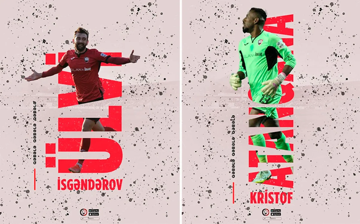 Qəbələ daha iki futbolçusu ilə müqaviləni yeniləyib