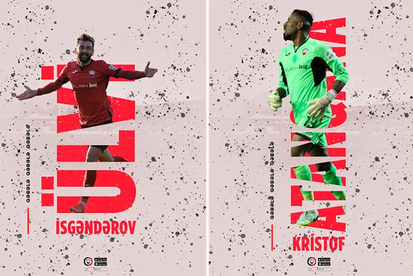 Qəbələ daha iki futbolçusu ilə müqaviləni yeniləyib