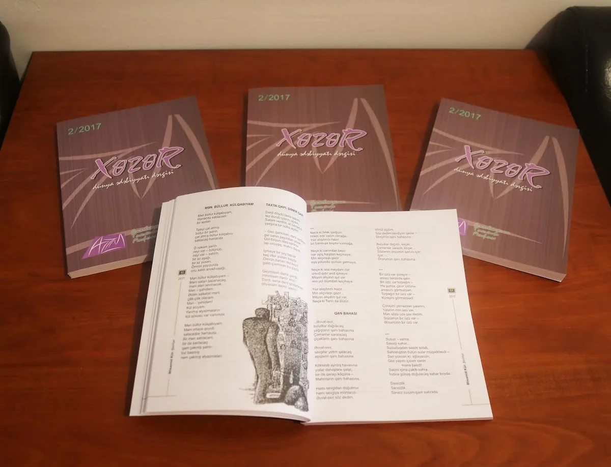 “Xəzər” dünya ədəbiyyatı jurnalının növbəti sayı nəşr olunub