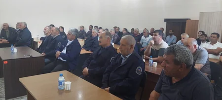 FHN Zəngilanda yanğın təhlükəsizliyi ilə bağlı tədbir keçirib
