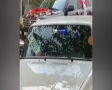 Şəkidə toy karvanında avtoxuliqanlıq edən sürücü həbs olunub