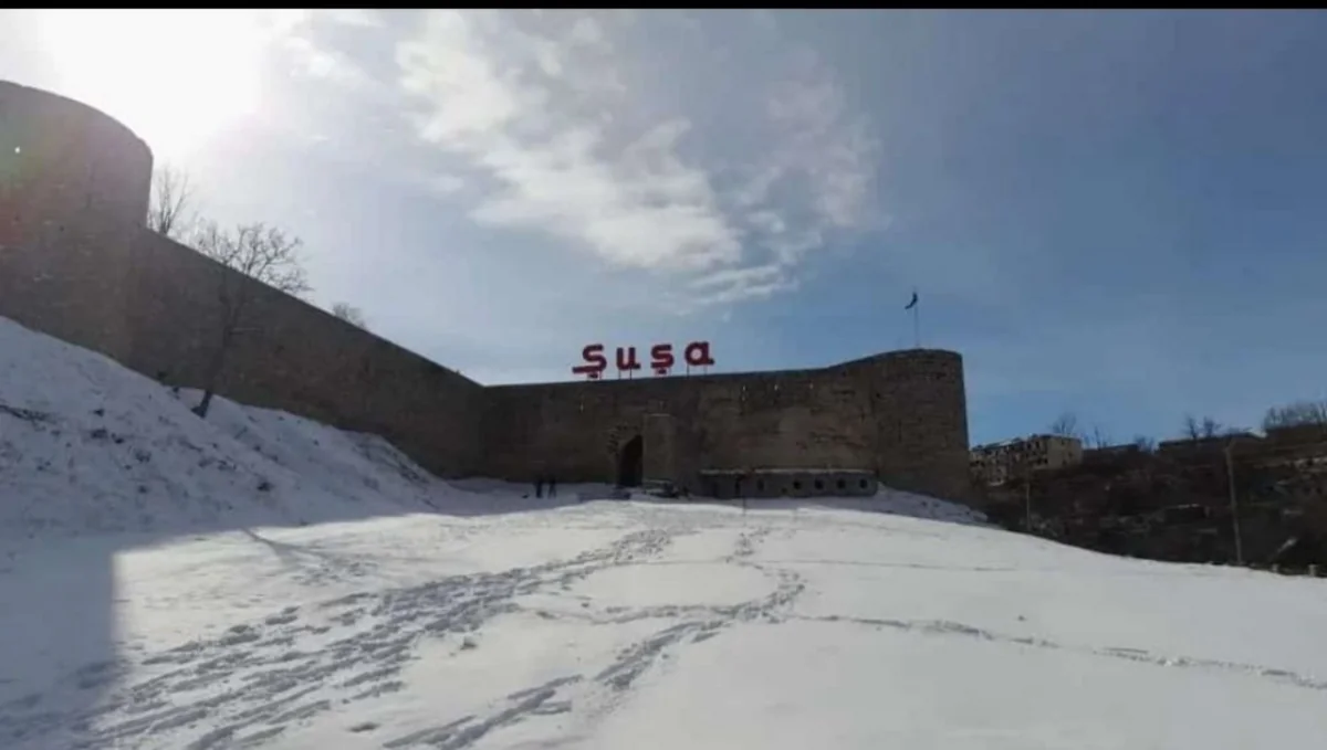 Şuşada qarın hündürlüyü 1 metrdən yuxarıdır