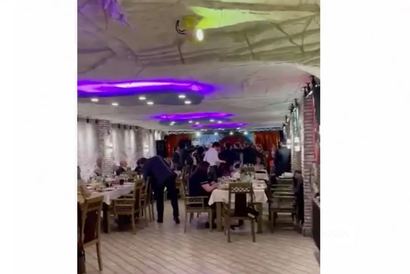 В Баку задержаны 63 участника свадебной церемонии