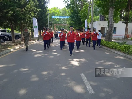 Mingəçevirdə “Şahin” hərbi-idman oyunlarının final mərhələsinə start verilib