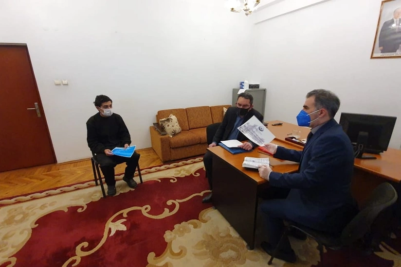 Ombudsmanın nümayəndələri erməni əsir və girovlara baş çəkib