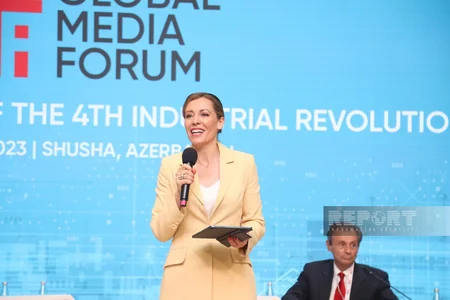 Şuşa Qlobal Media Forumunda ilk sessiya keçirilir
