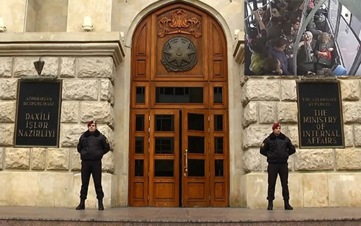 МВД о случае с избиением женщины в автобусе в Баку